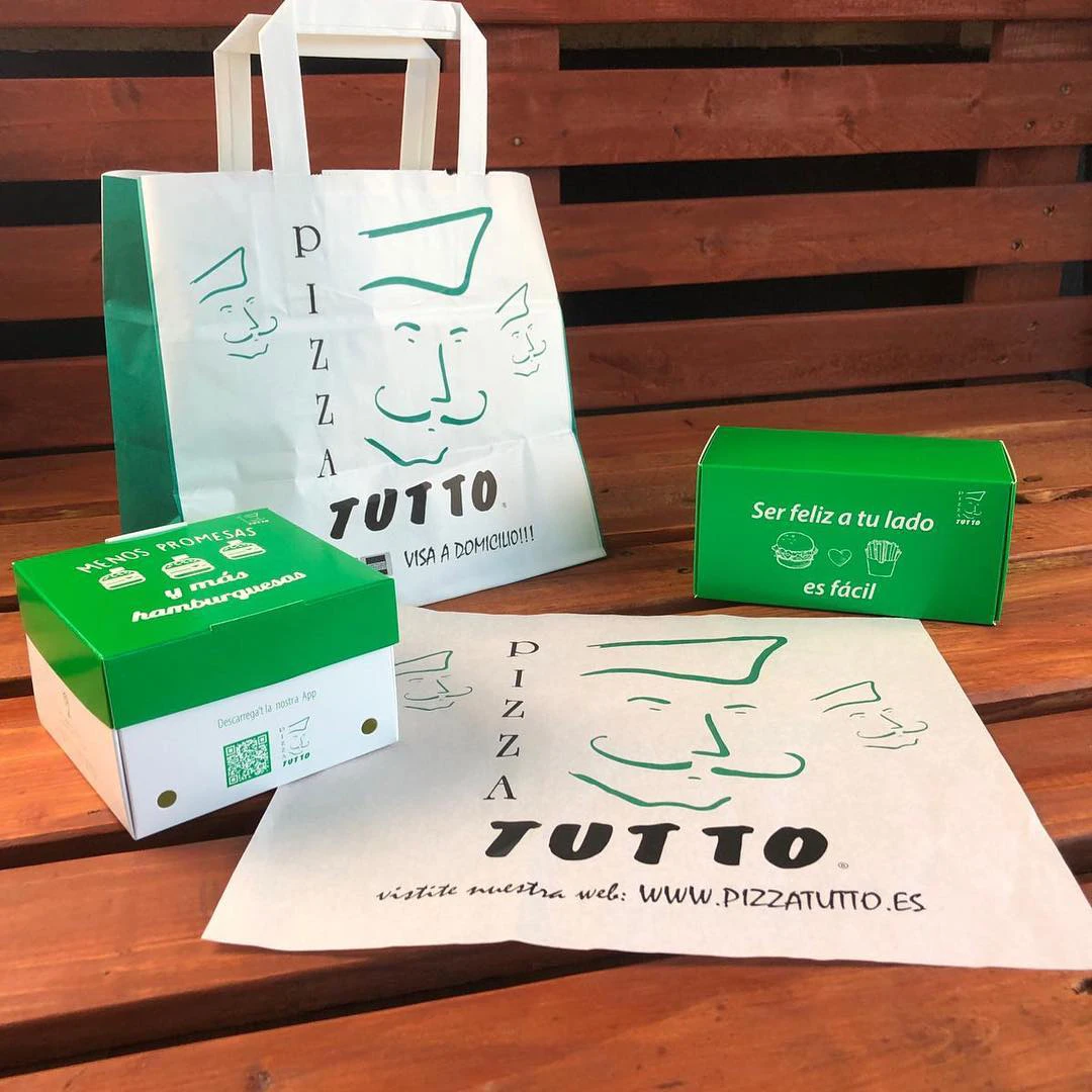 Bolsas de papel personalizadas asas plana Bolsas de papel personalizadas asas plana